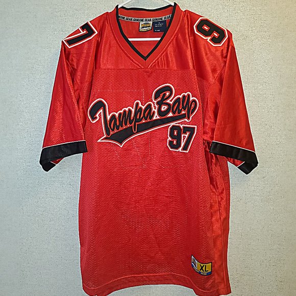 ✨️Host Pick✨️Tampa Bay Buccaneers #97 United Pacific Jersey Size XL ~ NWOT - Picture 1 of 4